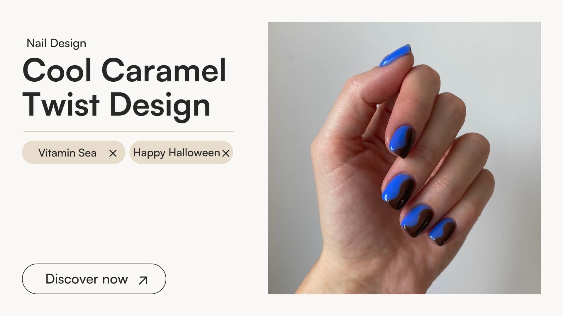 Cool Caramel Twist Design