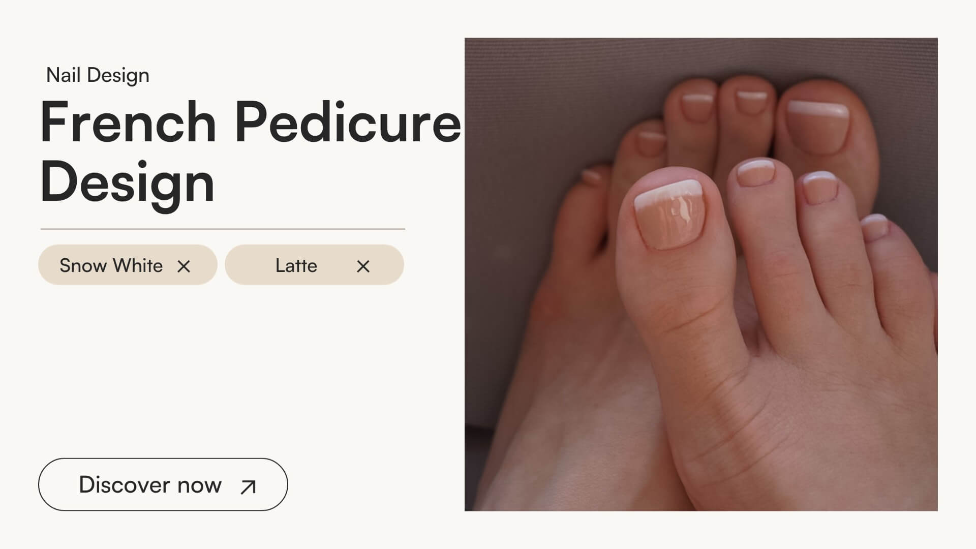 French Pedicure Design