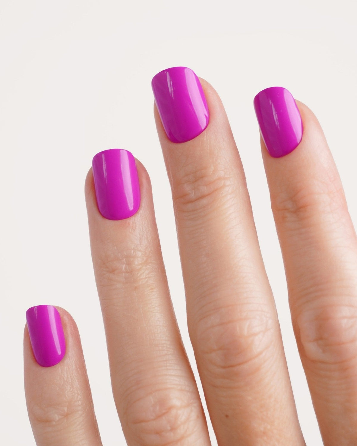 Dragonfruit Extra Short Square Soft Gel Press Ons