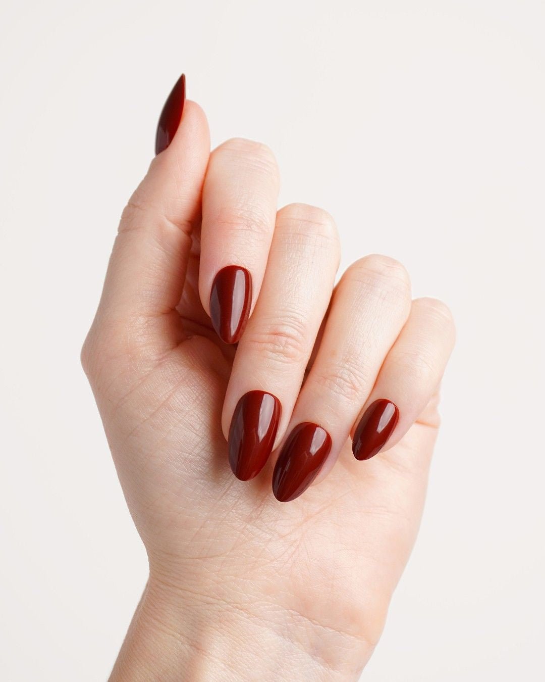 Love Paris Short Almond Soft Gel Press Ons