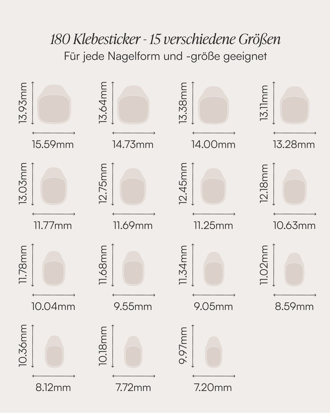 Adhesive Nail Tabs