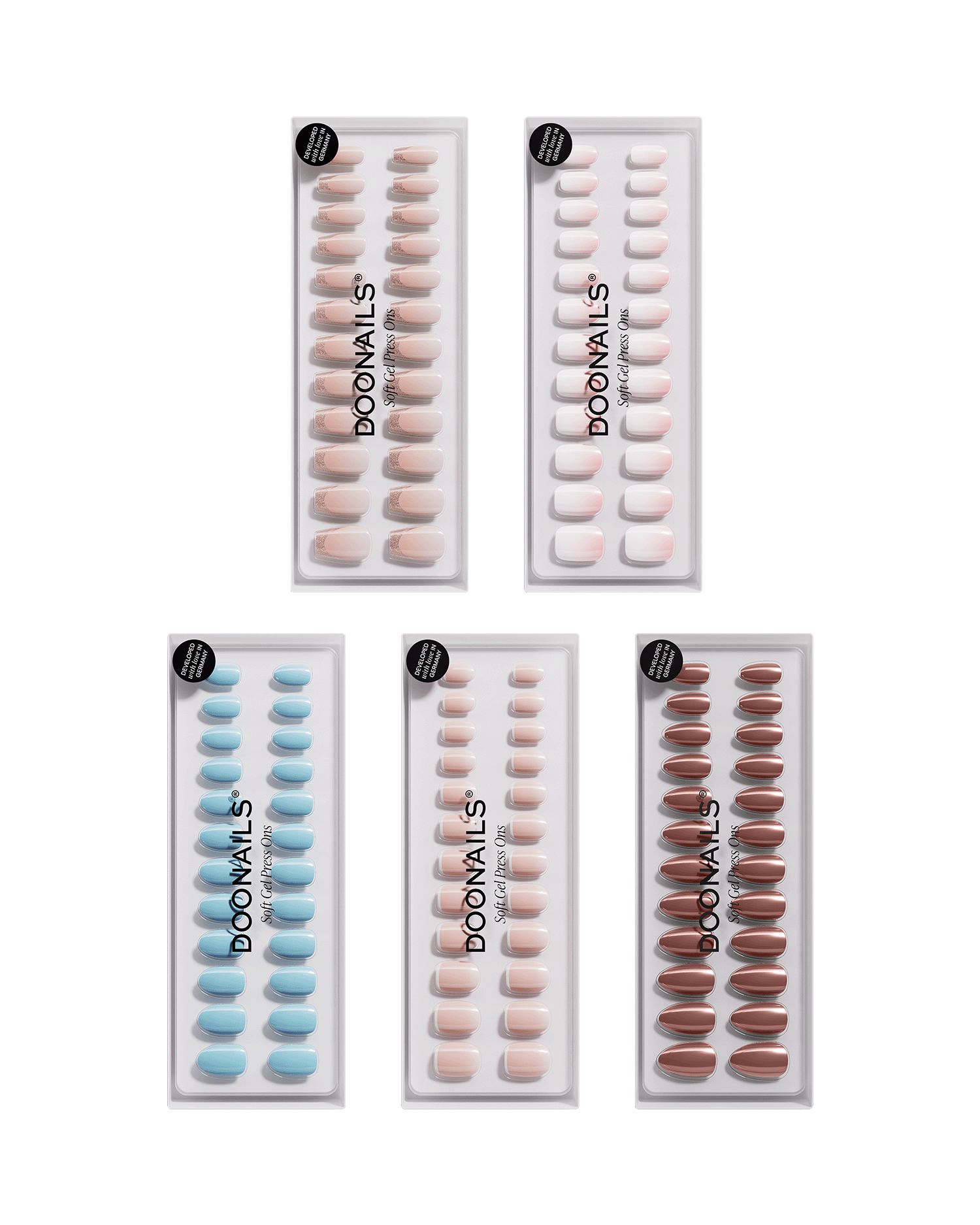 Soft Gel Press Ons | Refill Set