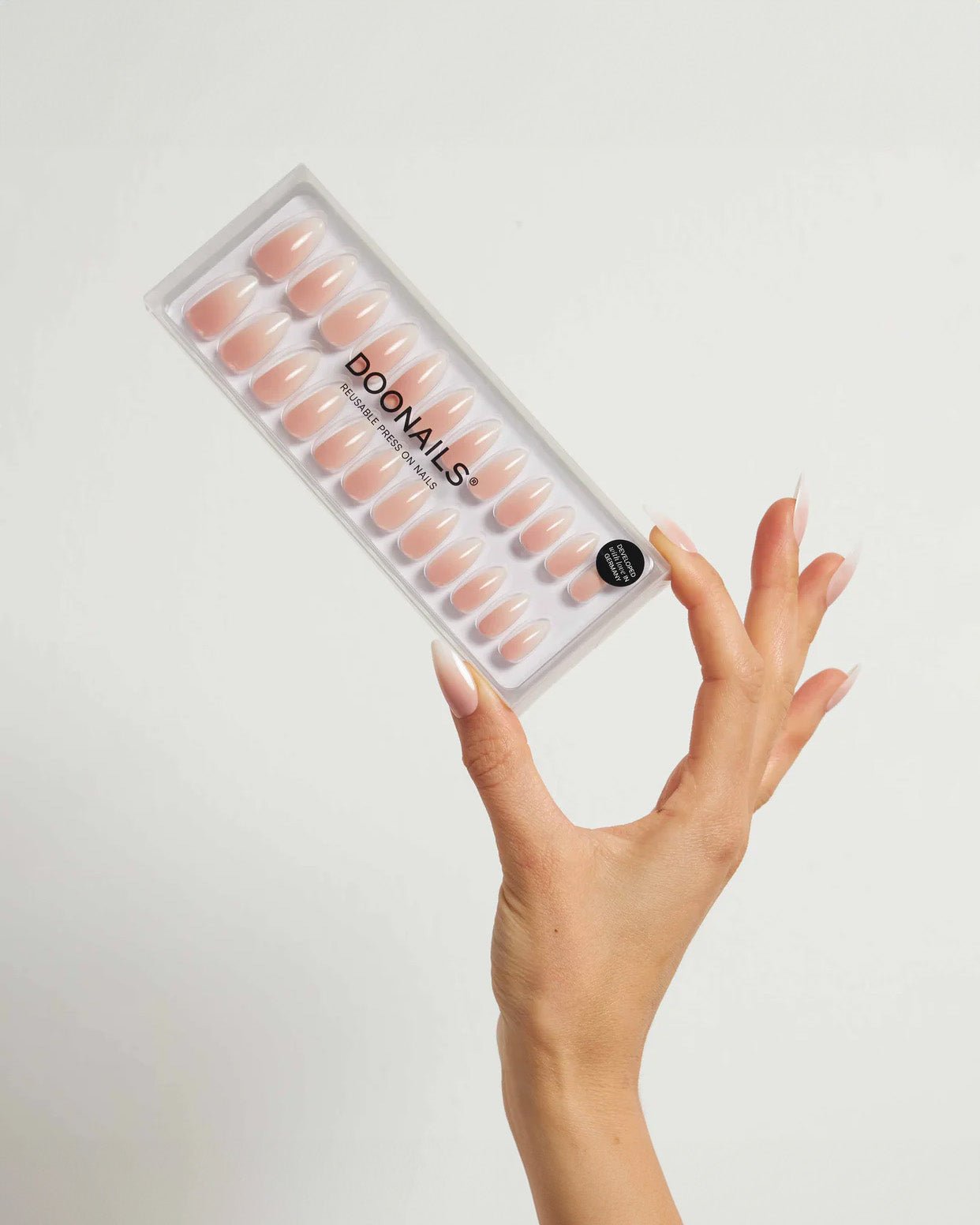 Babyboomer Medium Almond Soft Gel Press Ons - Doonails US