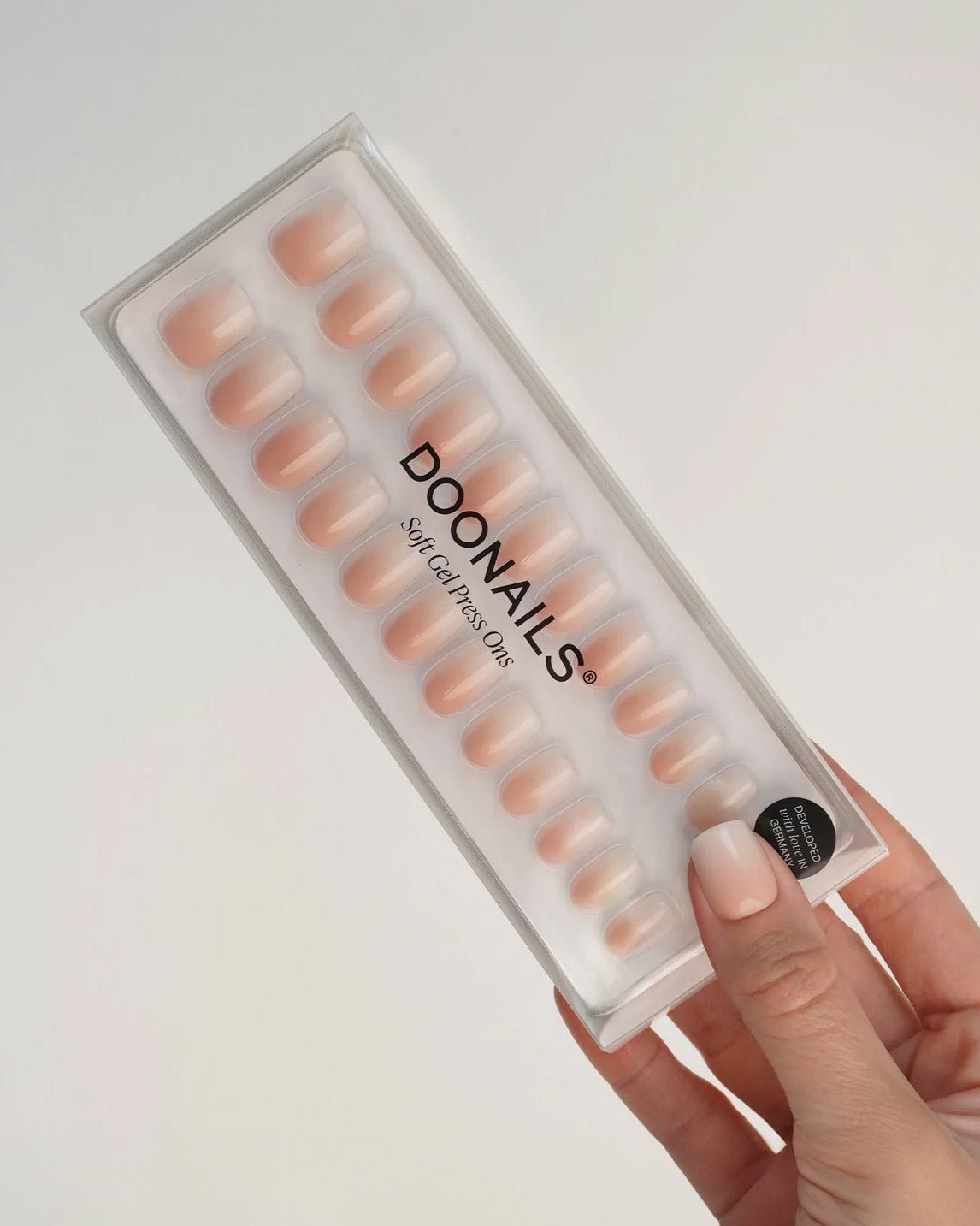 Babyboomer Short Square Soft Gel Press Ons - Doonails US