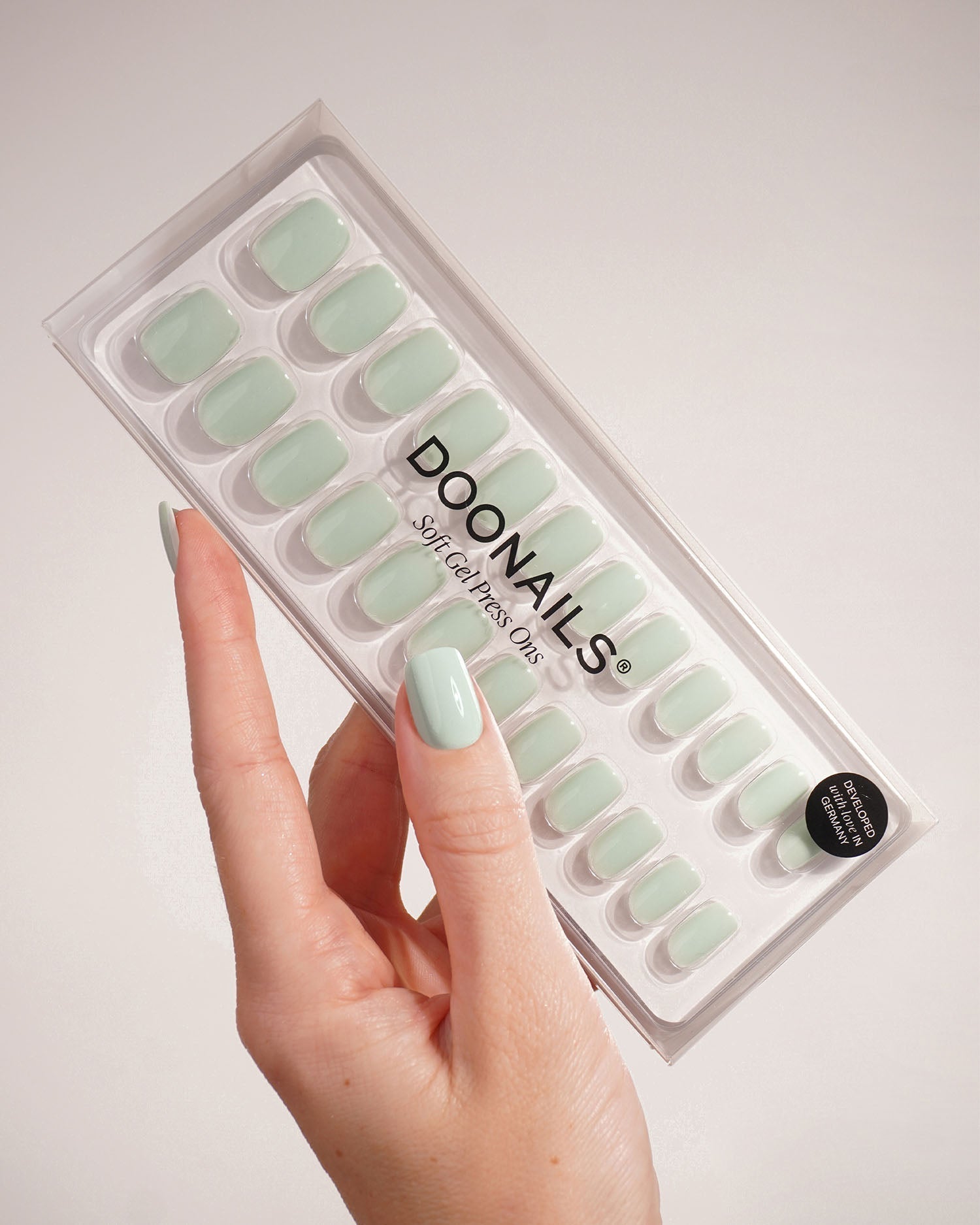 Cute Cucumber Short Square Soft Gel Press Ons - Doonails US