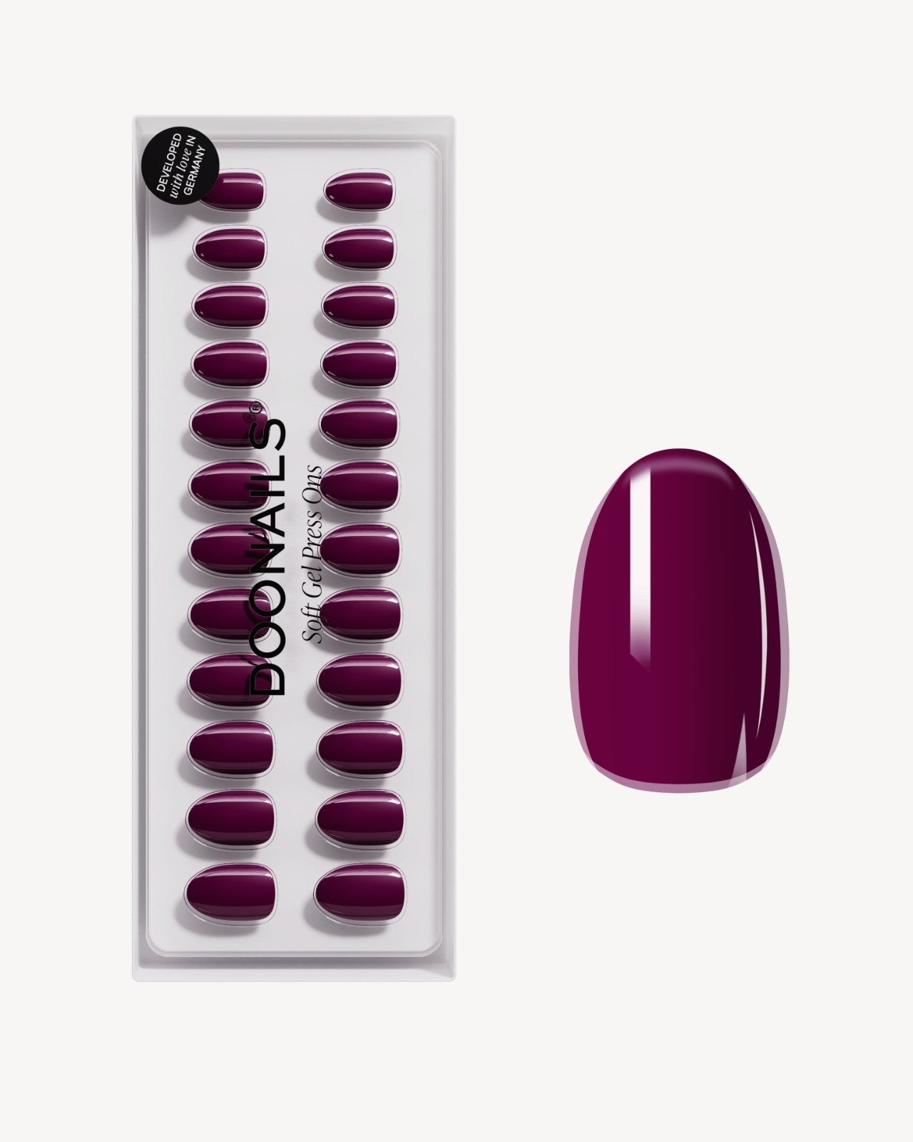 Into You Short Round Soft Gel Press Ons - Doonails US