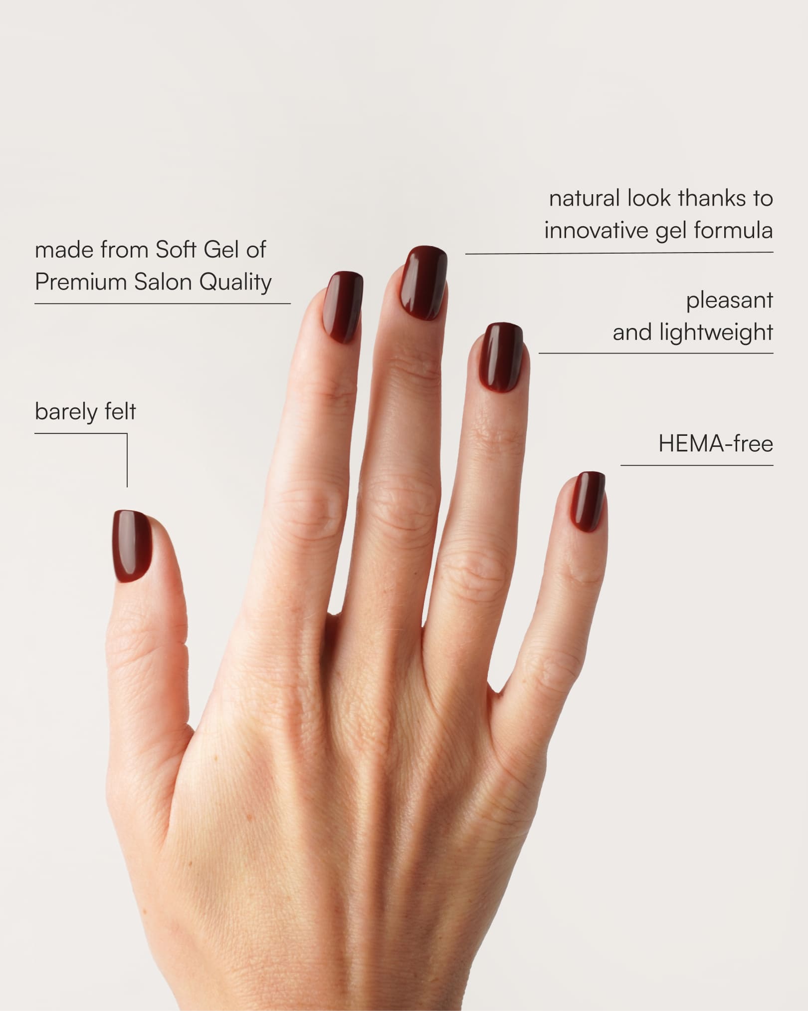 Love Paris Short Square Soft Gel Press Ons - Doonails US