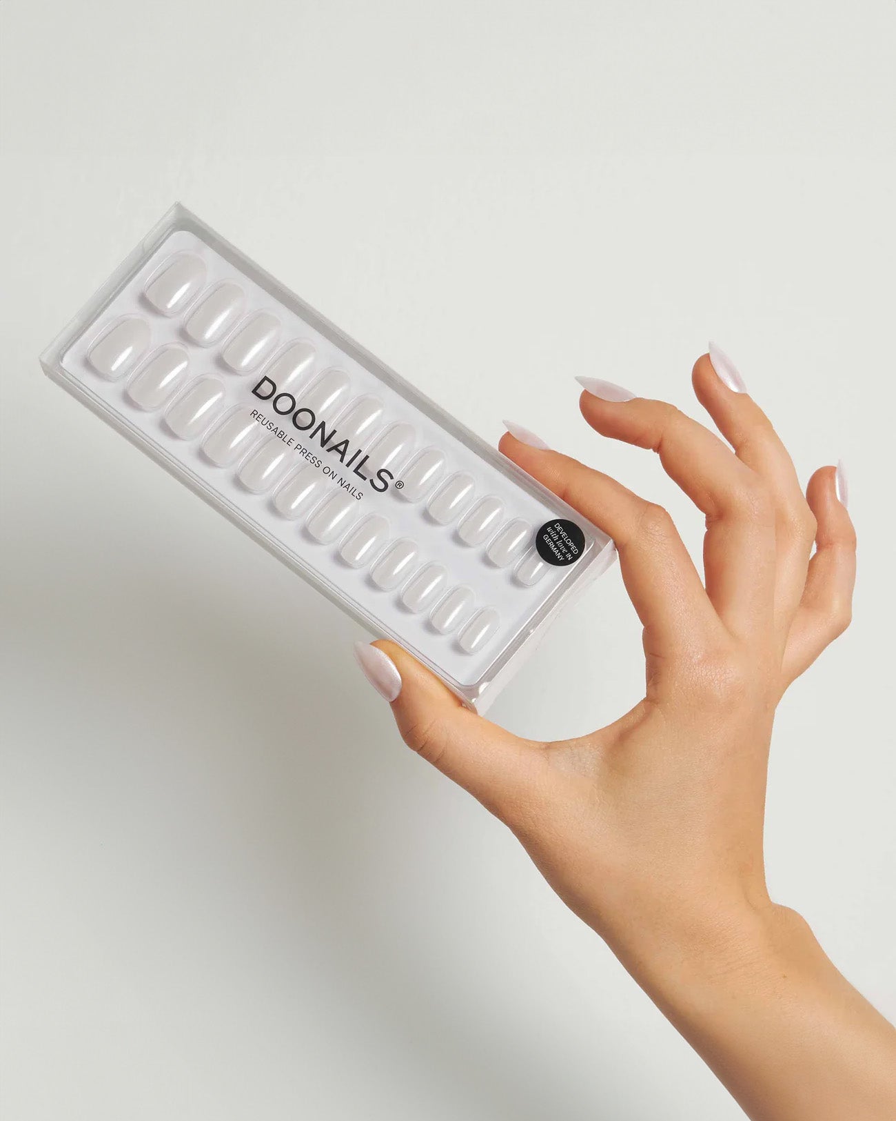 Milkshake Medium Round Soft Gel Press Ons - Doonails US