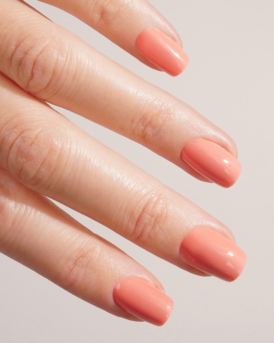 Peach Please Short Square Soft Gel Press Ons - Doonails US