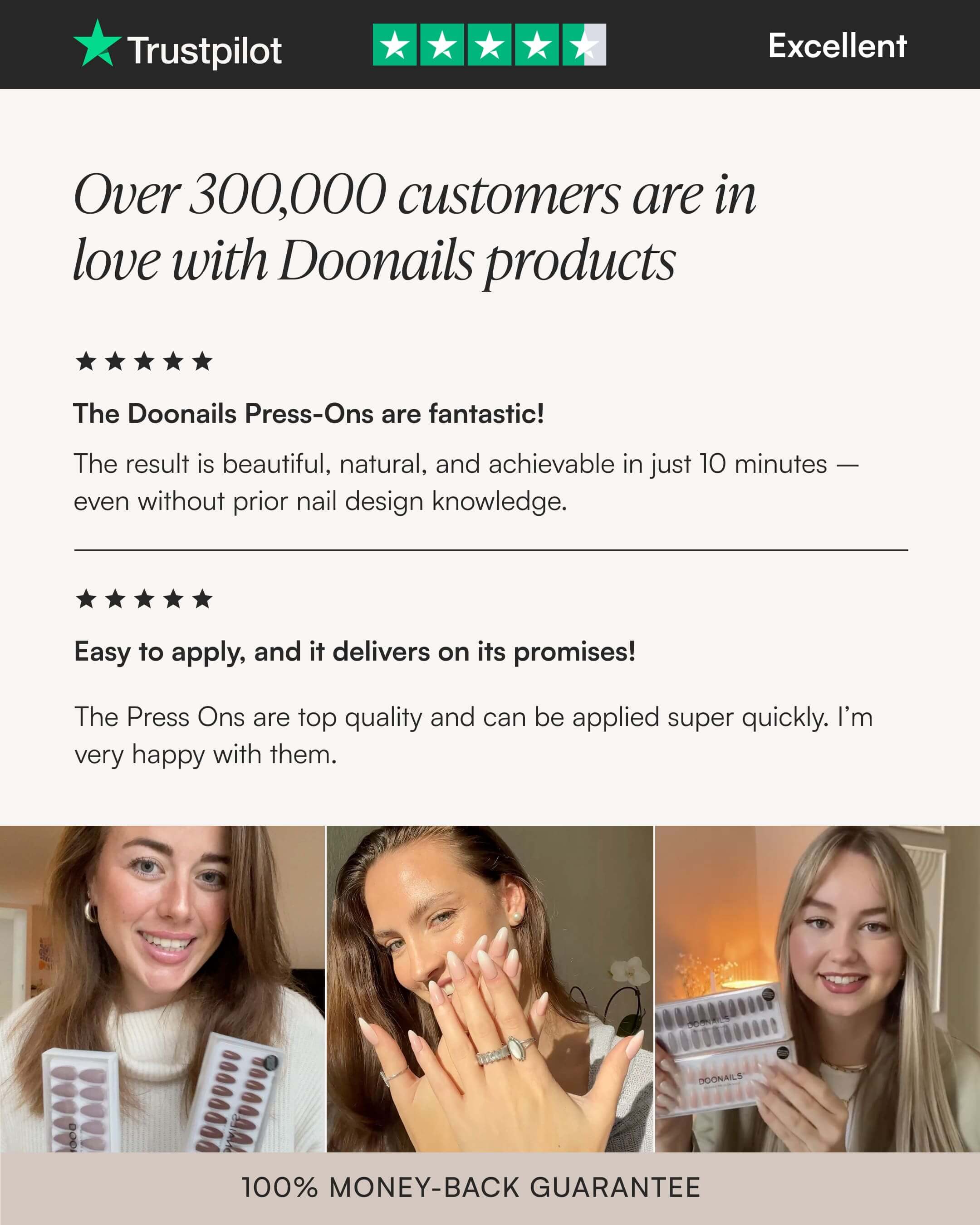 Sommer Starter Set - Soft Gel Press Ons - Doonails US